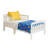  Wood Toddler Bed with Safety Rail-161488118