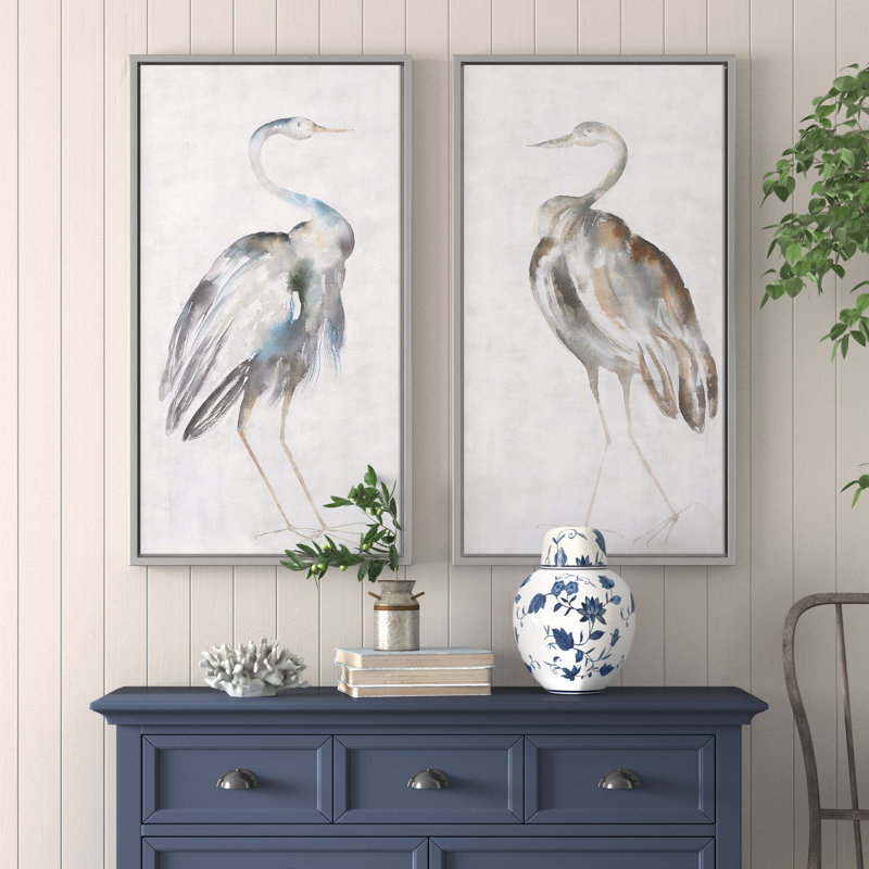 " Summer Birds " by Christina Long 2 - Pieces Painting Print