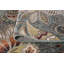 Tapis écume de mer et moka à motif floral Kasturi-1033672371