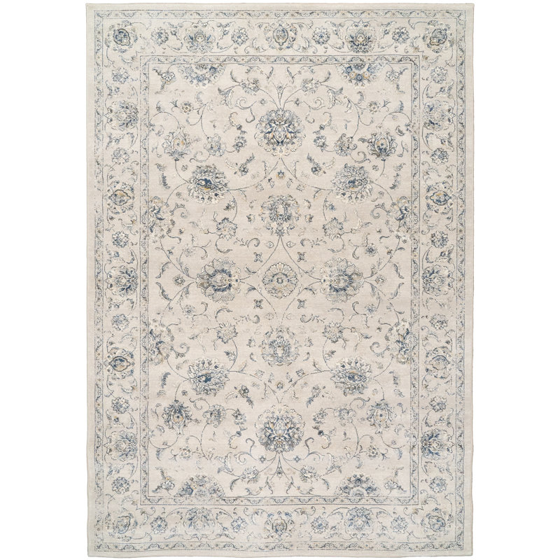 Attell Floral Indoor Rug, Rectangle 2' x 3'11"