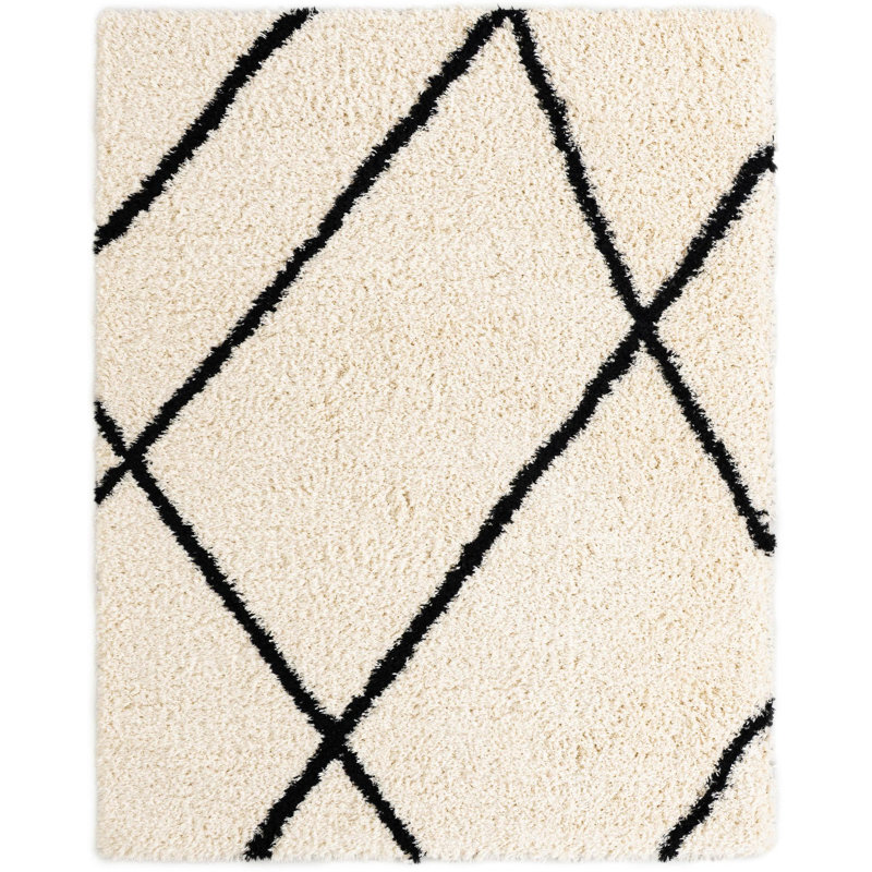 Tapis Tarquinio, Noir, Rectangulaire 8 pi x 10 pi