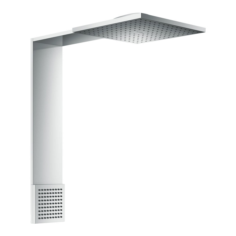 AXOR Showercomposition 2-Jet Showerhead 250/250 And Shoulder Shower, 1.75 GPM, Chrome, 2.5 GPM