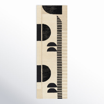 Sola Wool Cream/Black/Light Beige Rug