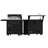 Forno All'Aperto 62,600 BTU BBQ & Sink Module with Black Sintered Stone Countertops, Bar & Beverage Center