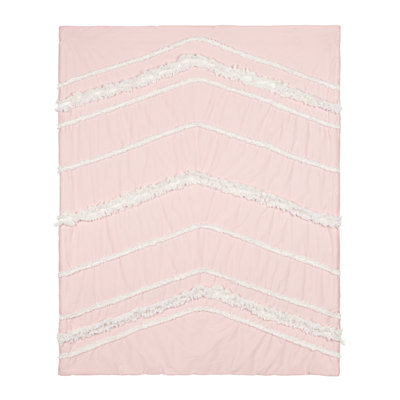 Boho Fringe 4 Piece Crib Bedding Set