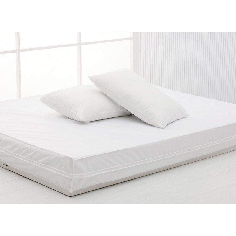 Waterproof Zipper Mattress Protector Mattress Protector Case Pack, King