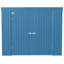 Remise de rangement en acier Elite, 8 x 4, bleu gris-72275179