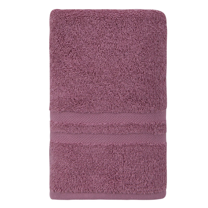 Ashcroft Midweight Hand Towel, Dusty Rose
