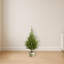 Arbre de Noël artificiel pin cèdre en pot décoratif