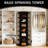 7 Tier Rotating Shoe Rack Tower, 360° Revolving Free Standing Spinning Shoe Organizer-1727924214