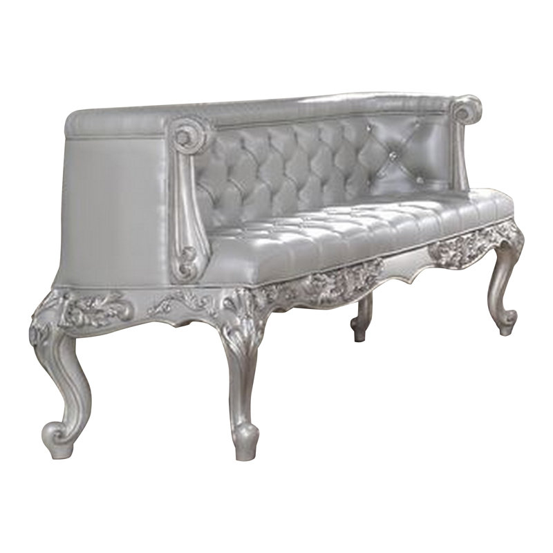 Banc en similicuir