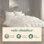 Housse de couette en duvet d'oie 100% coton de qualité égyptienne à densité de tissage 600-36523630