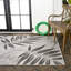 Tapis intérieur / extérieur gris / noir Roxby-69807577