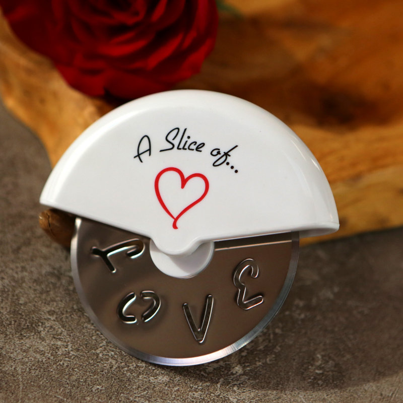 Roue à pizza Le prix Ackerson «A Slice of Love»