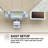11-Watt LED Solar Power Dusk to Dawn Battery Operated Outdoor Security Flood Light with Motion Sensor-48736160