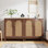 Buffet de 59 po Willits, armoire de rangement décorative pour salon, cuisine Willits