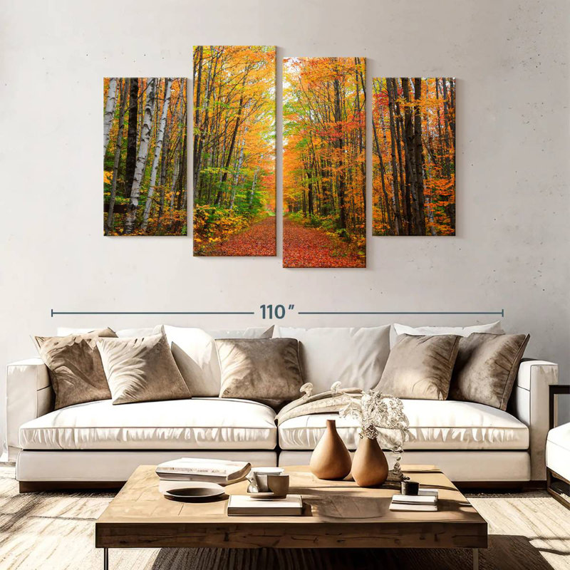 L'automne à  Alvord, dans le Vermont, H 54 po x l 84 po