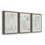 Verdure Ferns VII - ensemble de 3 peintures sur toile encadrées-1899046576-1899046542
