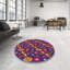 Tapis mauve / brun / rose Power Loom-1094054149