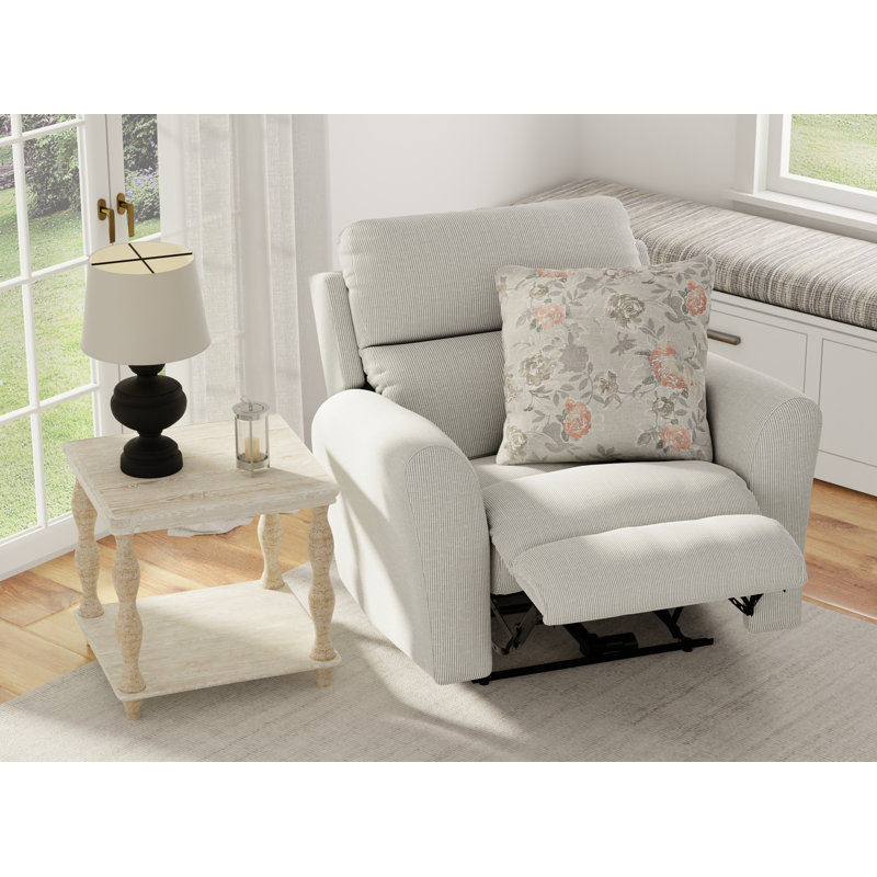 Etherson Power Lay Flat Recliner, Gray