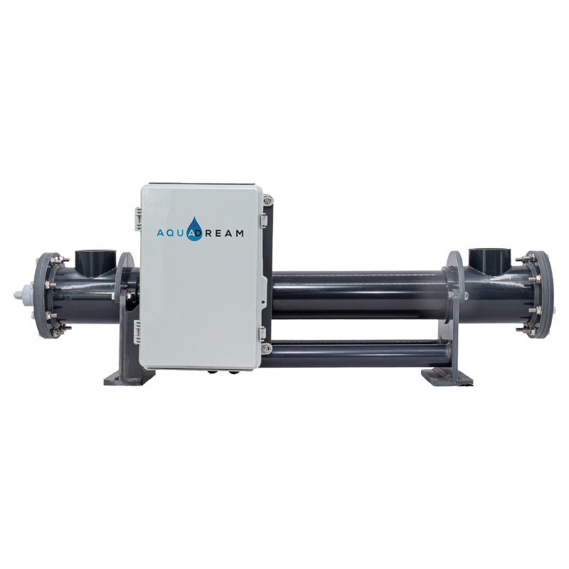  Système de traitement d'eau efficace pour les piscines et l'aquiculture avec stérilisateur UV avec lampe UV de 80 watts