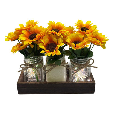 19 cm H Artificial Faux Floral