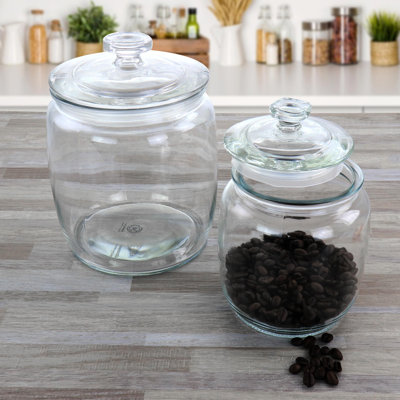 Martha 2 Piece Kitchen Canister Set