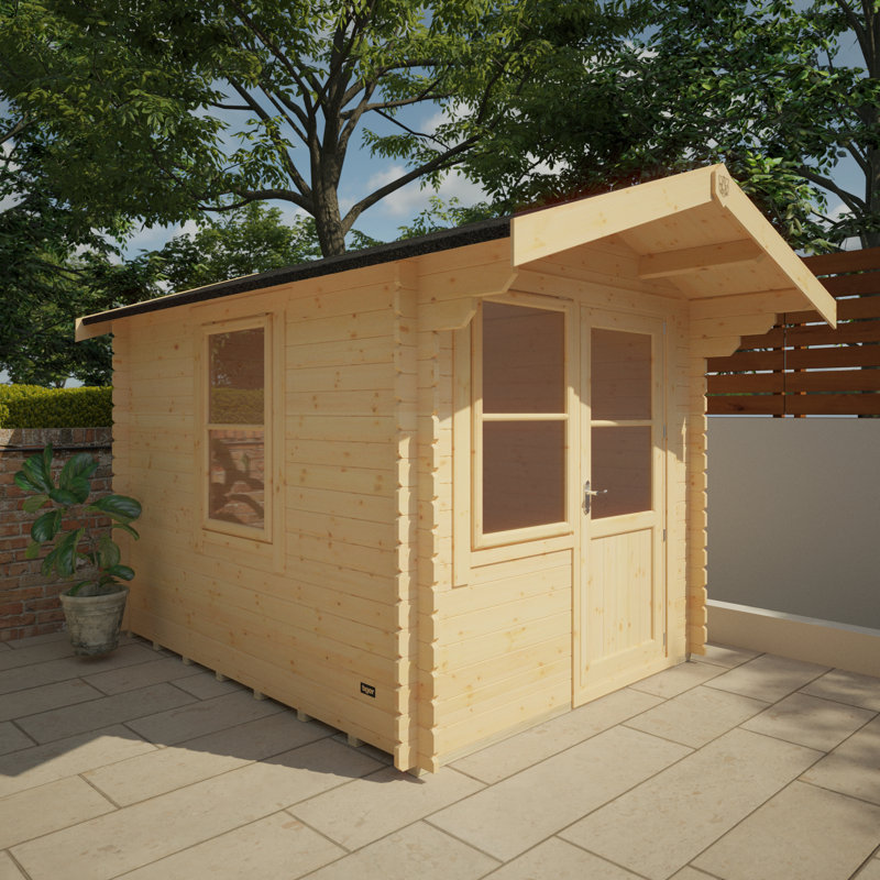 10x8w Caspian | 28mm Log Cabin