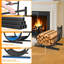 41cm W Metal Log Rack