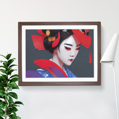 Sensational Geisha - Framed Print