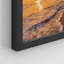 «White Ocean Sea Wave Vibrant Sunset Horizon», impression sur papier 4 pièces-97782112-97782117
