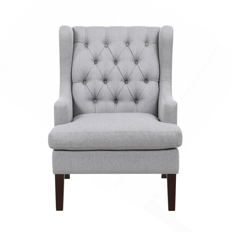 Meuble de salon capitonné 1 pièce, Gris