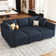 7-Piece Velvet Freely Combined Modular Sofa L Shaped Couch Variable Sofa Bed Sleeper Apartment Living room Sectional Storage Sofa