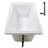 66'' x 34'' Acrylic Soaking Drop-In Bathtub, Drain Included-97545279