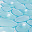 iDesign Pebblz Plastic Suction Non-Slip Bath Mat for Shower, Bathtub, Stall, 22" x 22"-25637975