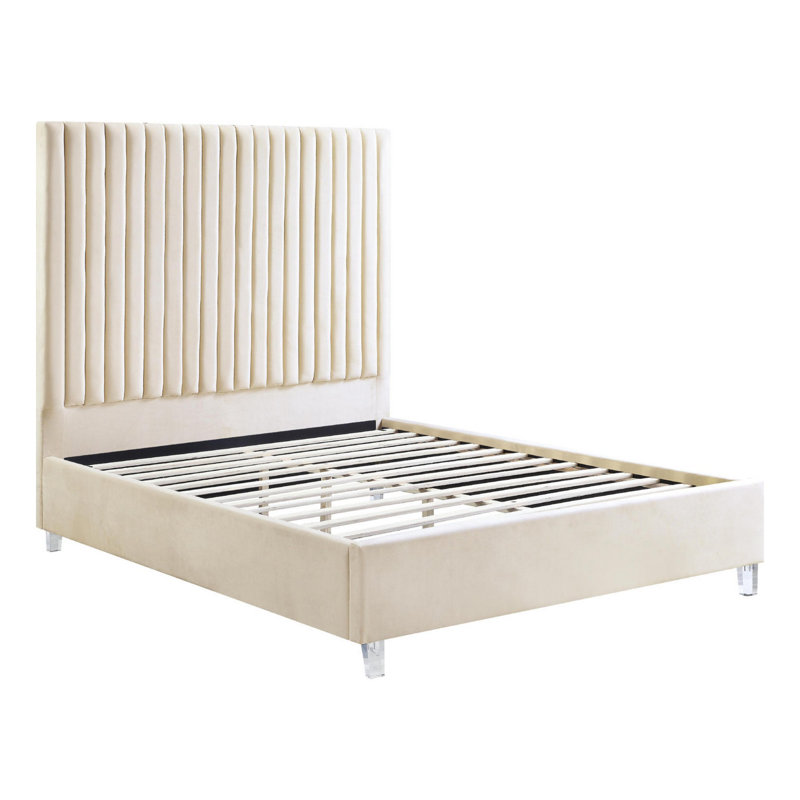 Upholstered Platform Bed, Queen