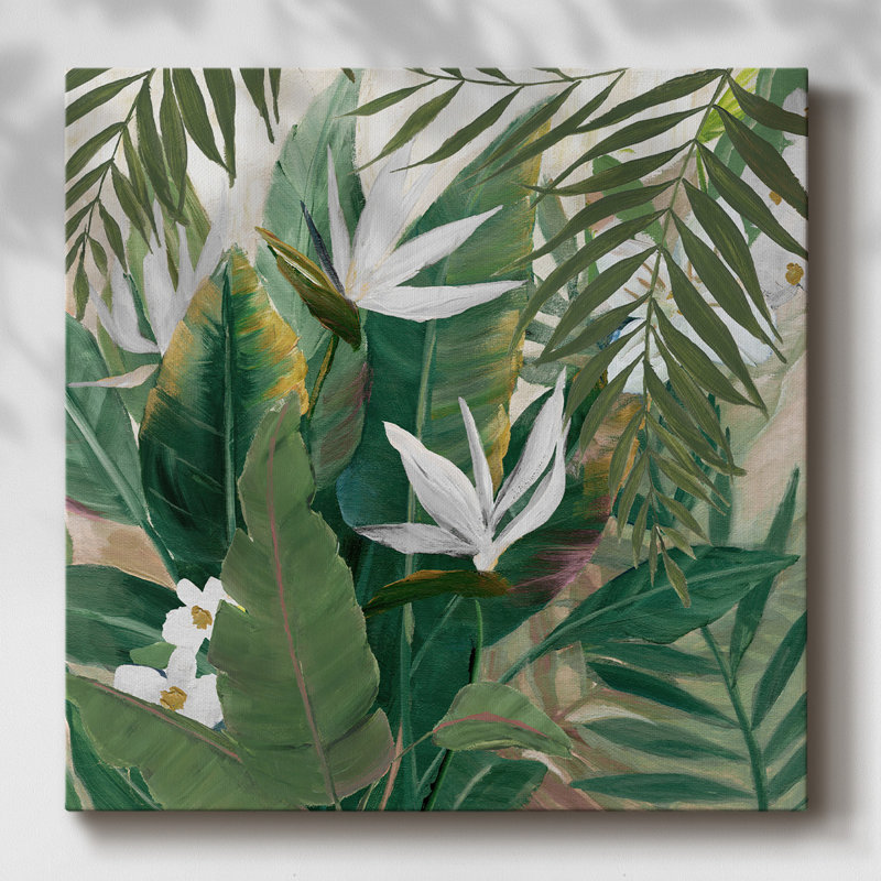 Party Time I sur toile, H 8 po x l 8 po x P 1,5 po