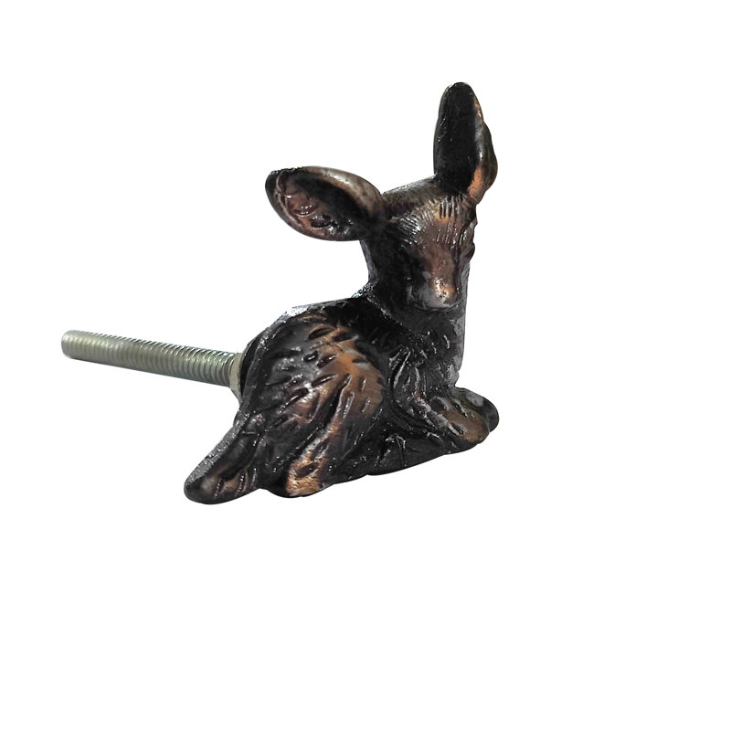 Briar 1.5" Length Deer Novelty Knob Multipack