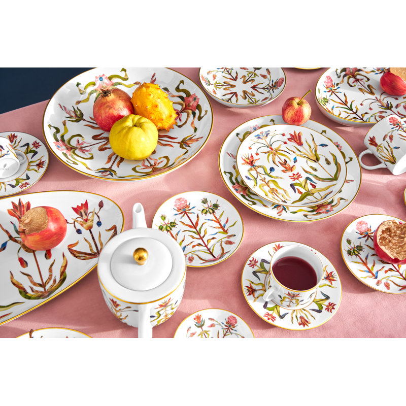 Grand Tour Tea Cup + Saucer S/2