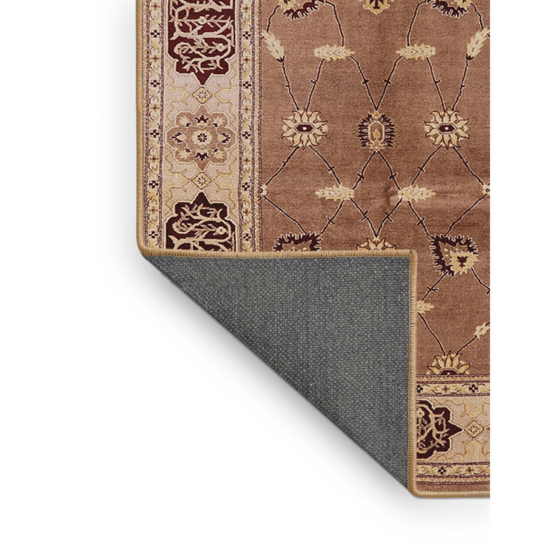 Tapis oriental beige / brun, Rectangle 7 pi x 9 pi