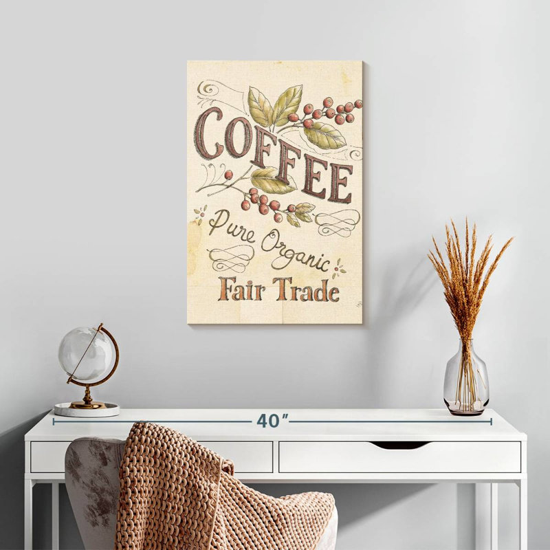 Tergel Authentic Coffee I, 24" H x 16" W