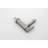 1 Hole Gray Sink Tap, 1.5/Gpm, Zinc, Deck Mounted Modern Lever Handle Construction Design-121676042