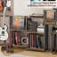 Manufactured Wood,Metal 76.5cm H Media Shelves