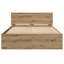 Bed Frame With Headboard Old Wood Solid Pine Wood-926814017-926814047