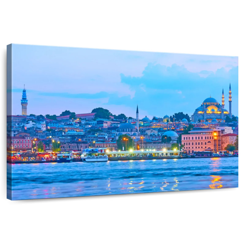 Vieille ville de Nicci, Istanbul, H 34 po x l 51 po