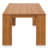 Tahoe Outdoor Patio Acacia Wood Side Table In Natural