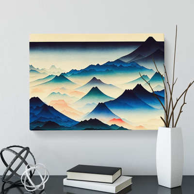 Japanese Mountain Vol.1 - Wrapped Canvas