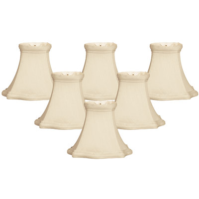 4.5'' H Silk Bell Candelabra Shade