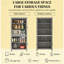 Armoire de rangement autoportante, garde-manger avec tablettes réglables, pour la maison, buffet-125535148