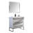 Taft Avenue 36'' Single Bathroom Vanity with Ceramic Top-534166615-534003531